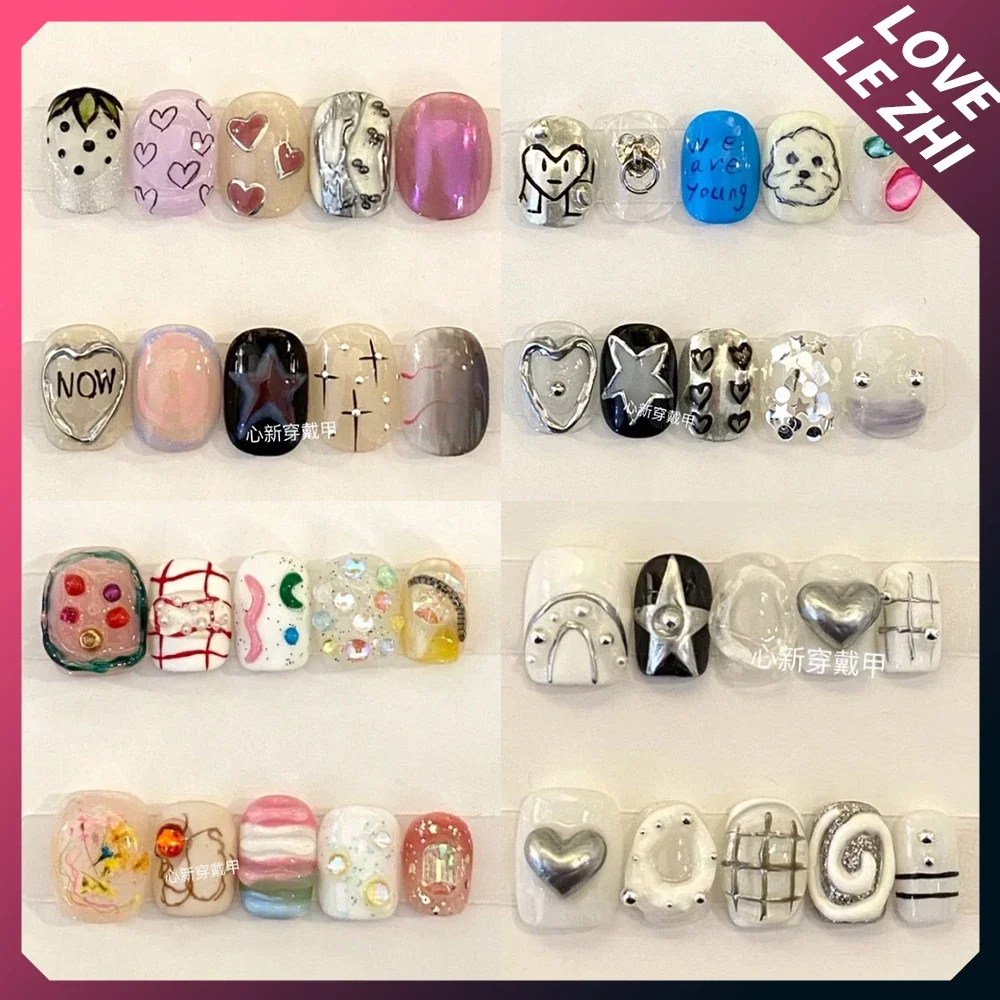 Nail Art Love - 10 Stücke Diy Kreativität Lustige Mash-Up