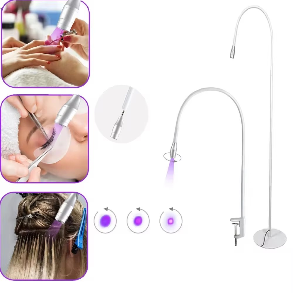 Nail Art Ombre - UV-Wimpernlicht, UV-Wimpernkleber, 5 W, LED-Wimpernverlängerung, Nagel-Tech-Kleberlampe