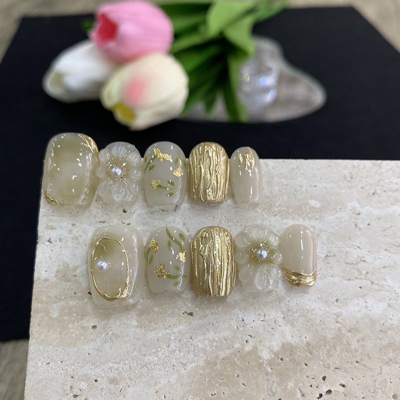 10 Stück Schmetterlings-Blumen – Nail Art Flower Bewertung und Preis