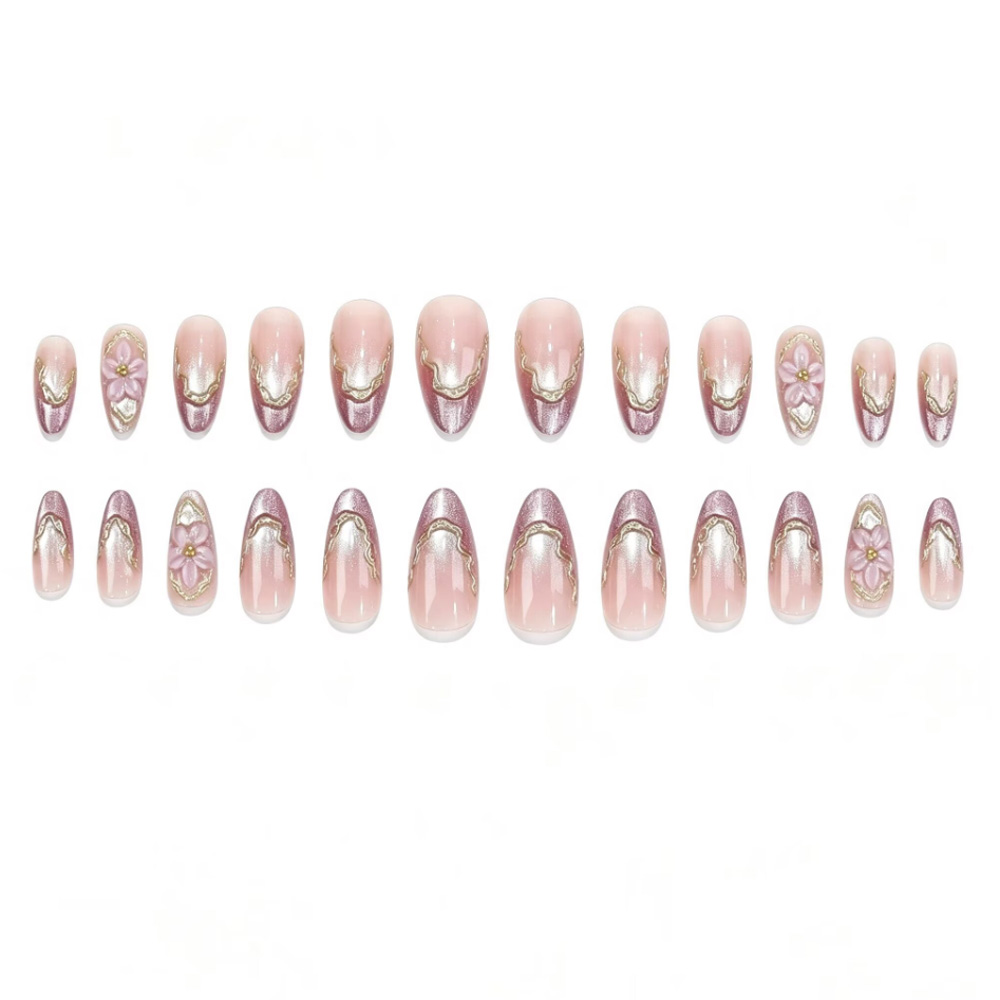 3D-Blumen-Kunstnägel mit glänz – Nail Art Flower Bewertung und Preis
