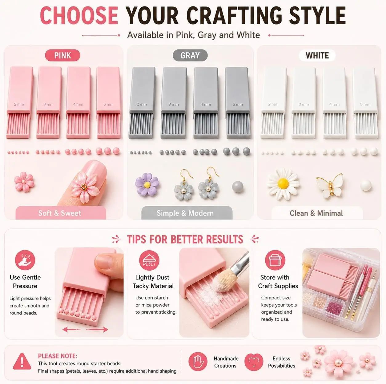 4-teiliges 3D-Druck-Ton-Gel-Ba – Nail Art Flower Bewertung und Preis