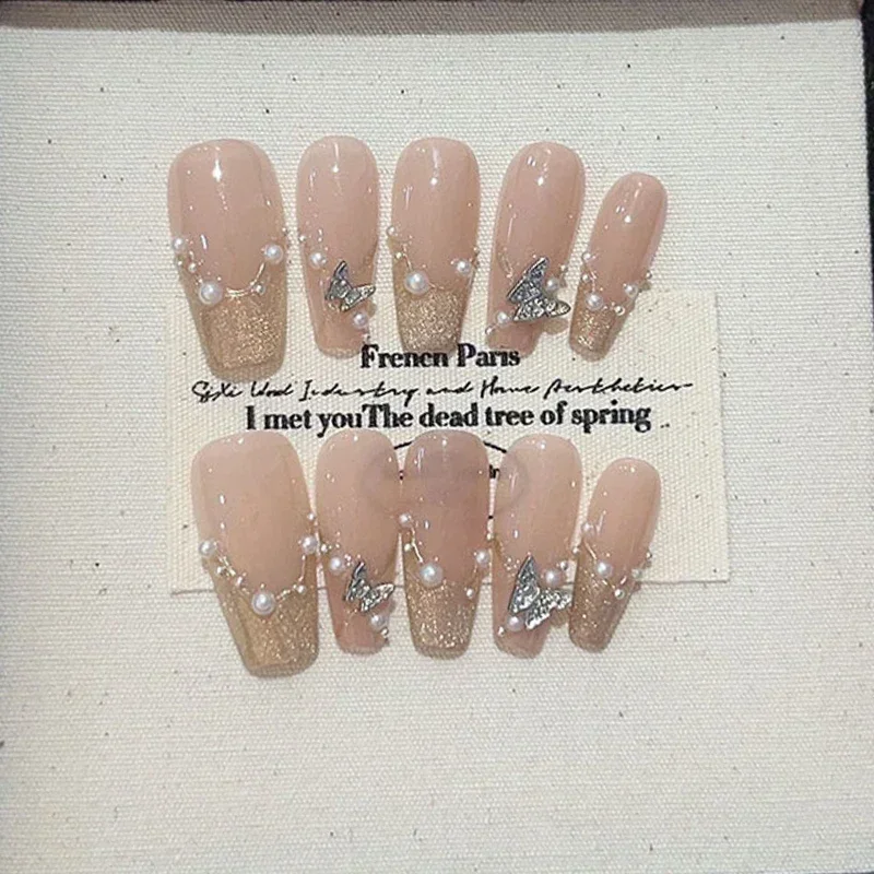 10 Stück süßes handgefertigtes – Nail Art Love Bewertung und Preis