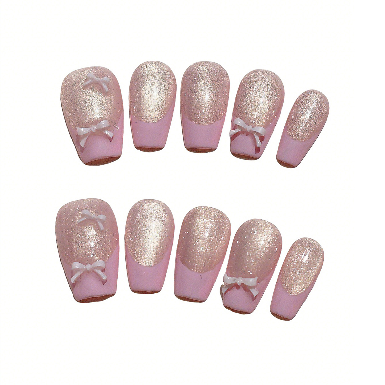 10 Stück Kurze Trapezförmige H – Nail Art Simple Elegant Bewertung und Preis