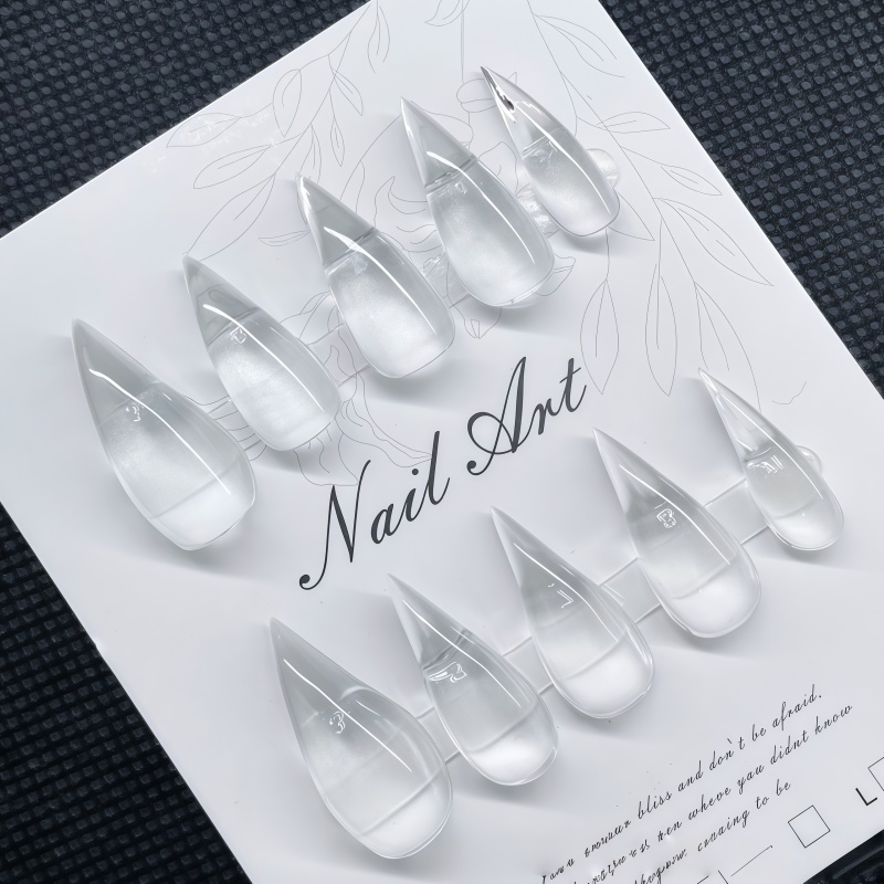 2026 Neu: 10 Stück ultralange, – Nail Art Simple Elegant Bewertung und Preis