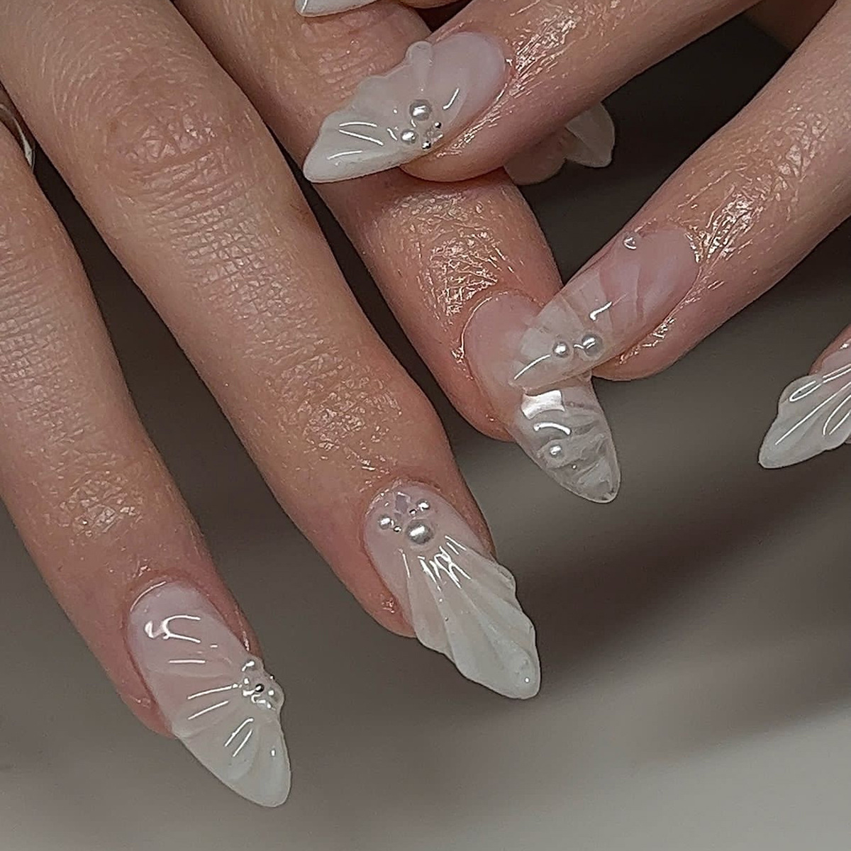 24 Stück einfache grüne franzö – Nail Art Flower Bewertung und Preis