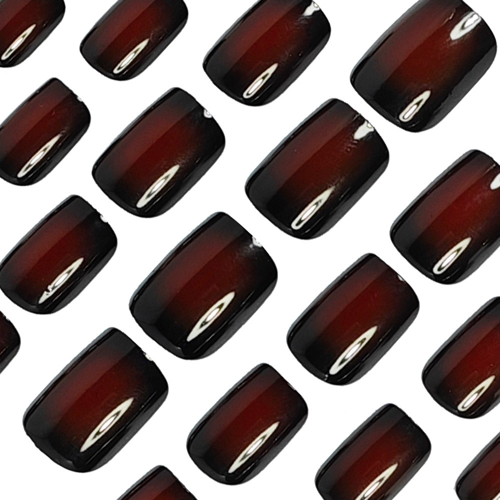Kurze, quadratische Kunstnägel – Nail Art Flower Bewertung und Preis