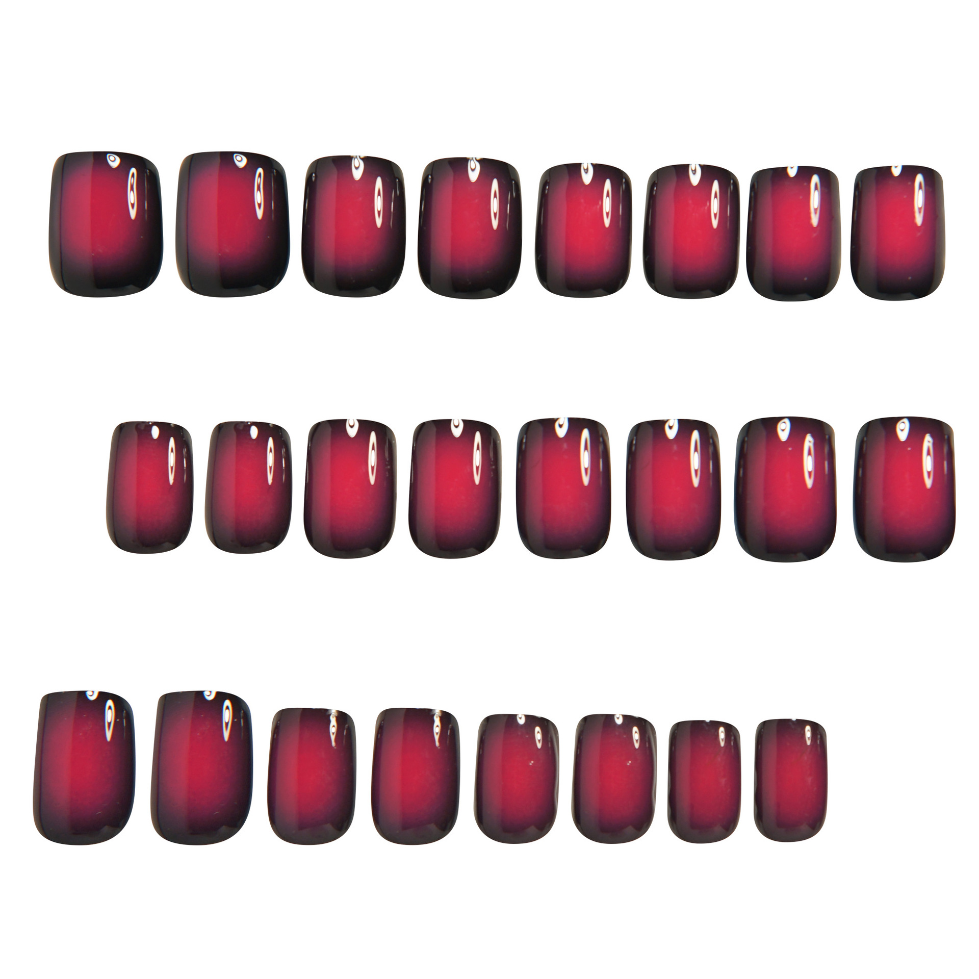 Kurze, quadratische Kunstnägel – Nail Art Flower Bewertung und Preis