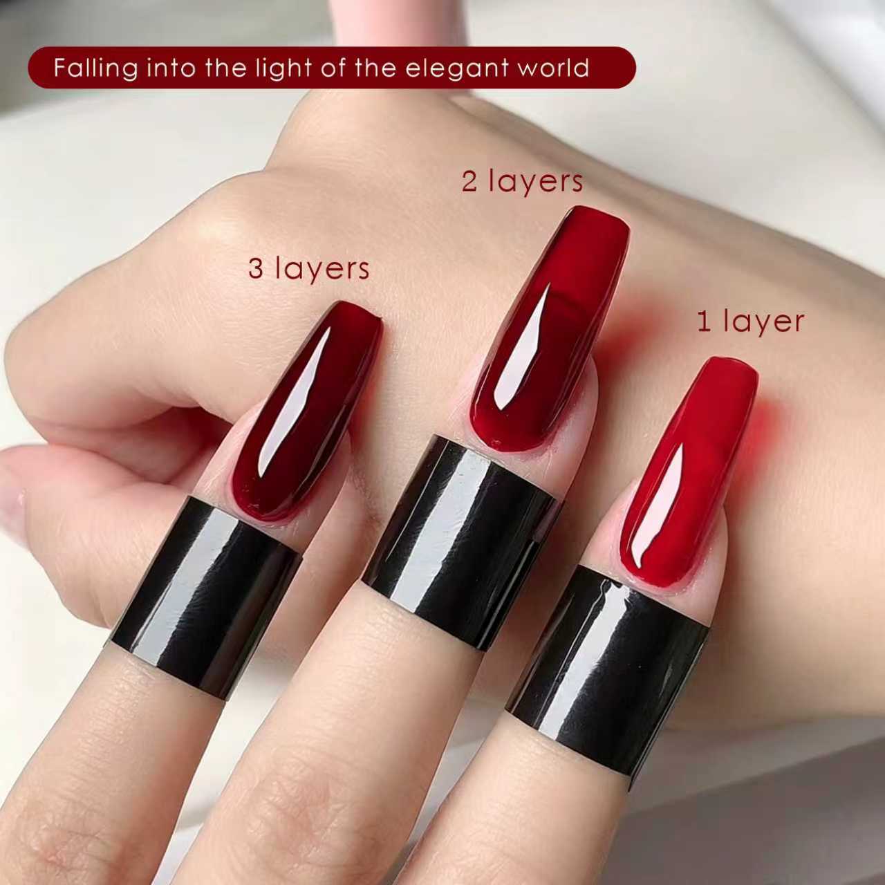 15ml Transluzenter Roter Nagel – Nail Art Simple Elegant Bewertung und Preis