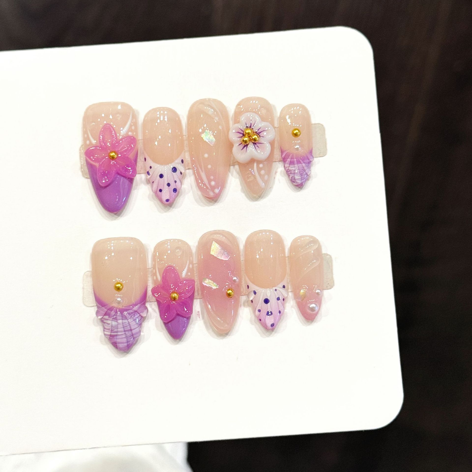 10 Stück Sommerliche, hübsche  – Nail Art Love Bewertung und Preis