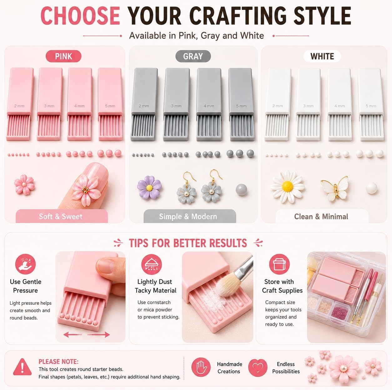 4-teiliges 3D-Druck-Ton-Gel-Ba – Nail Art Flower Bewertung und Preis