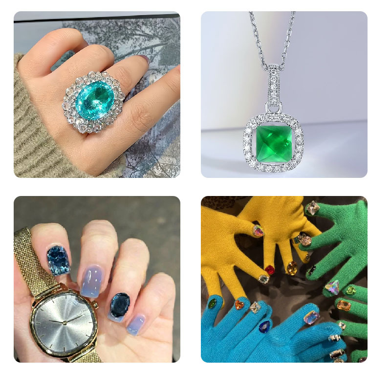 DIY Würfel Ring Halskette Armb – Nail Art Love Bewertung und Preis